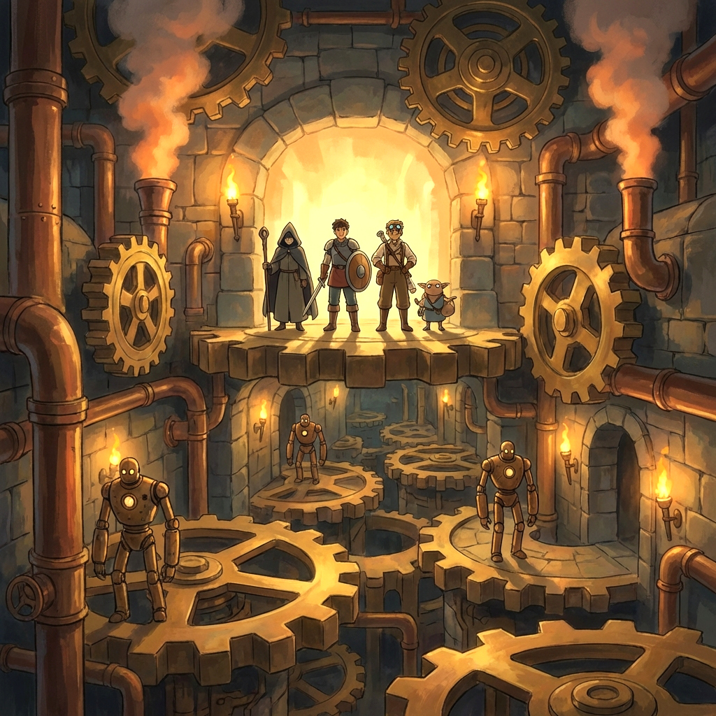 The Clockwork Labyrinth