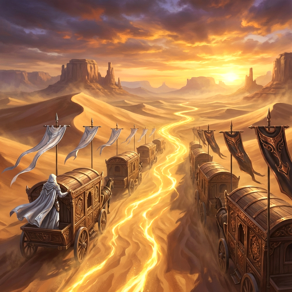 The Bridge Marriage — Dawnpath Caravans Intrigue