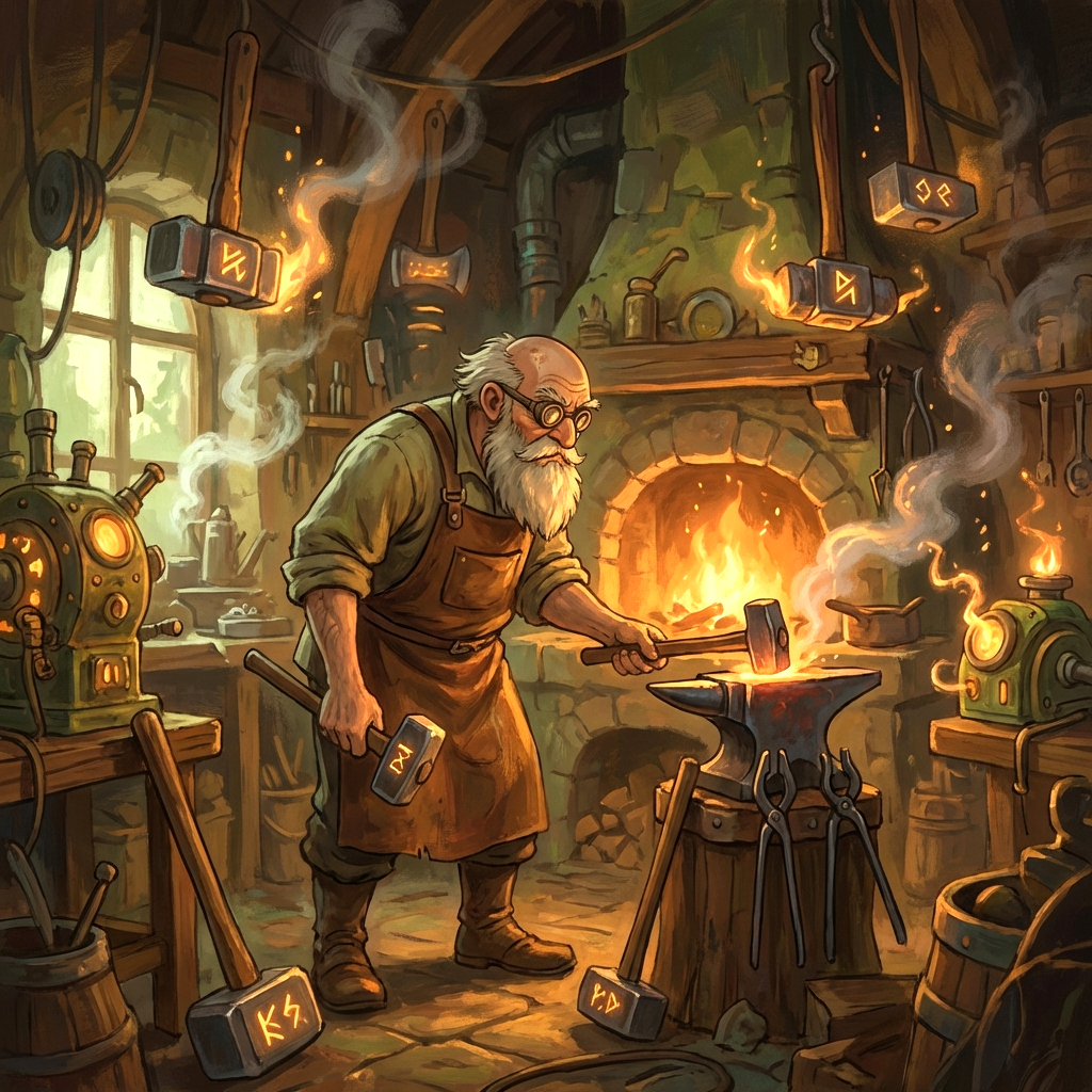 Garrick Stonehand - The Runesmith