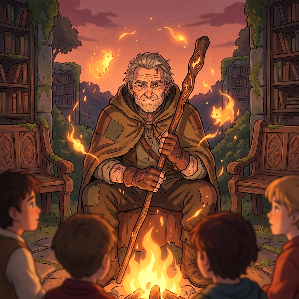 Kael Ashborn - The Ember Sage