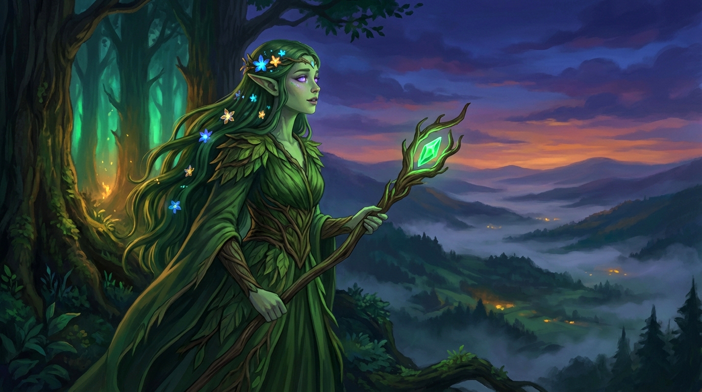 Mira Dreamweaver — The Verdant Seer