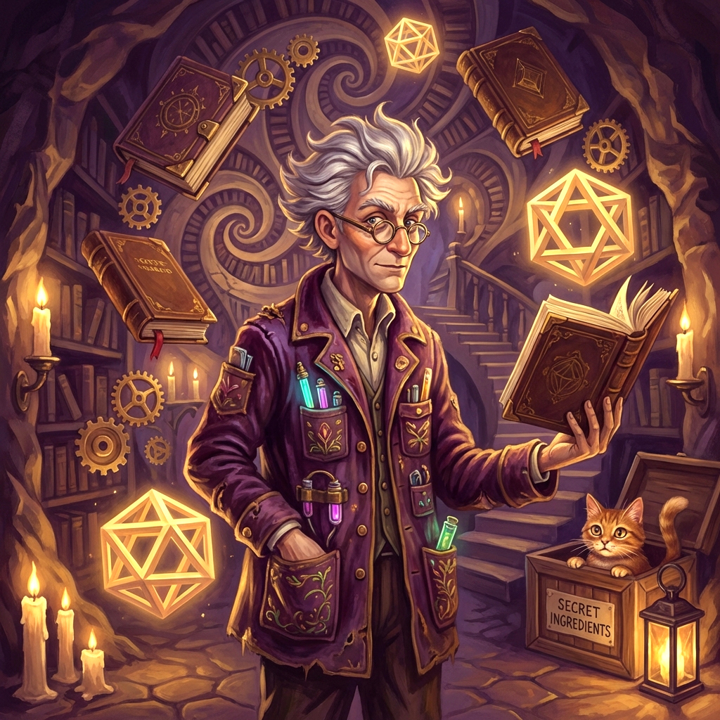 Professor Midnight — Scholar of the Impossible