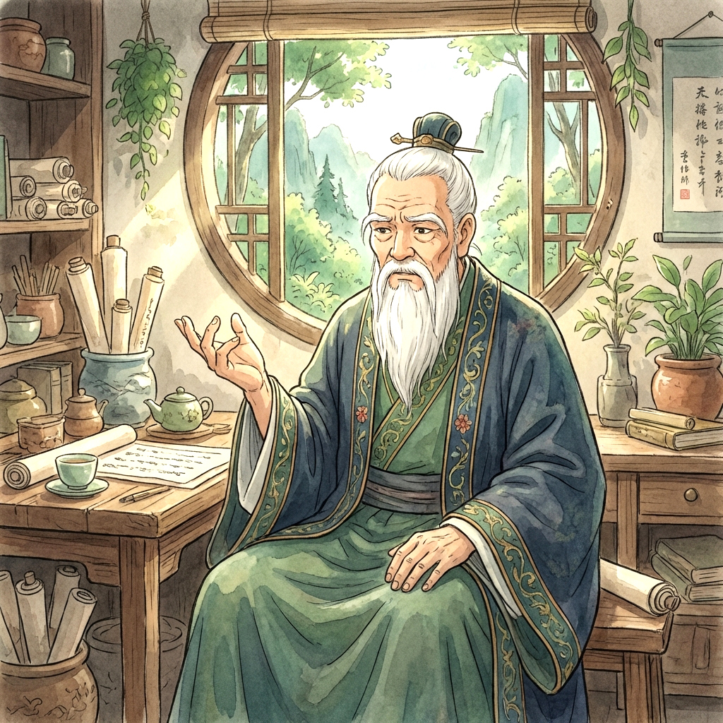 Master Liang - The Questioning Sage