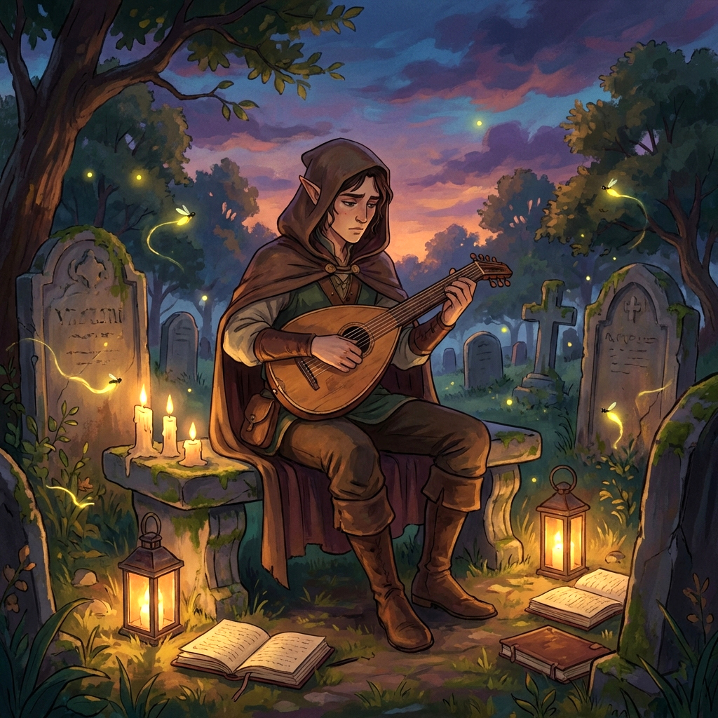 Rowan Duskwander - The Bard of Lost Stories