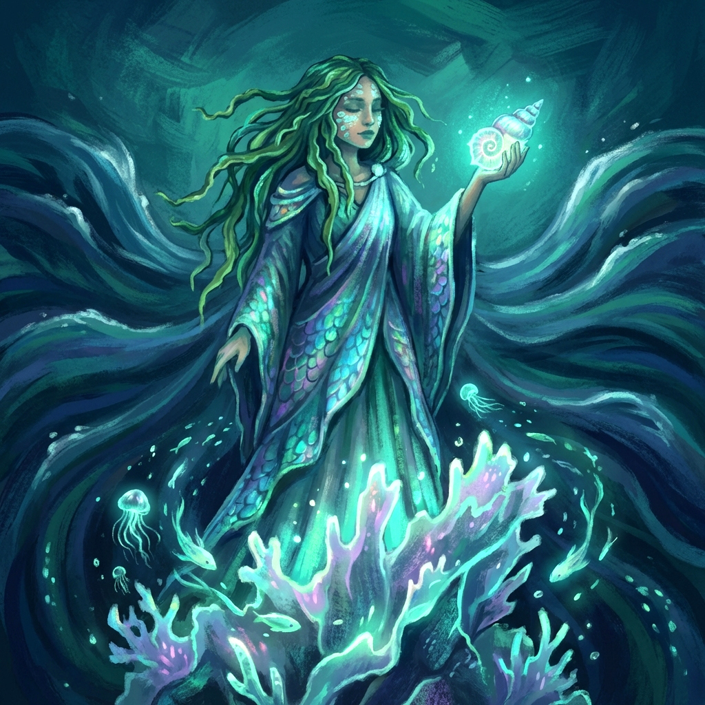 Tidecaller Naia - The Sea Witch