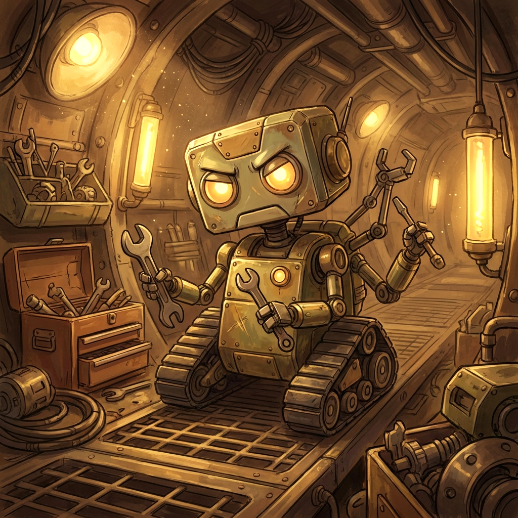 SPARK - The Definitely Not Sentient Maintenance Drone