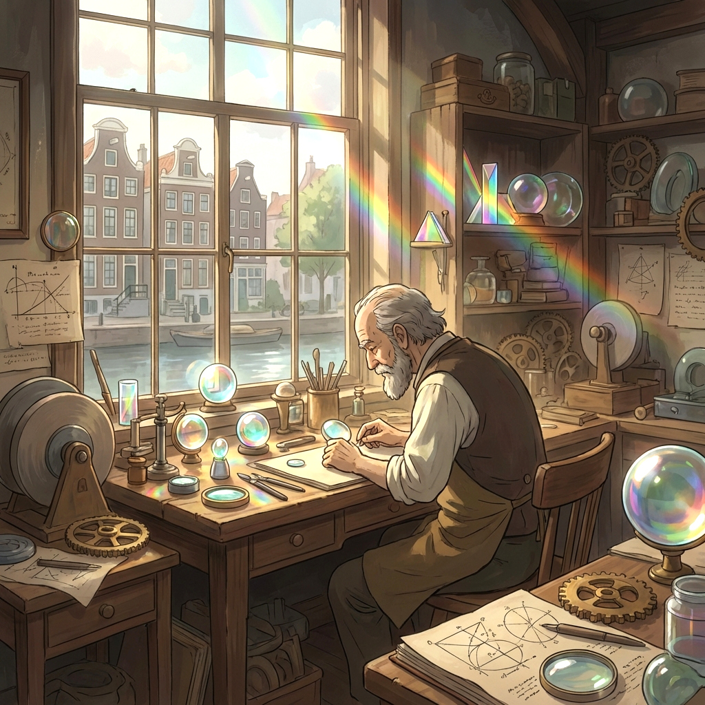 Baruch Spinoza - The Lens-Grinder