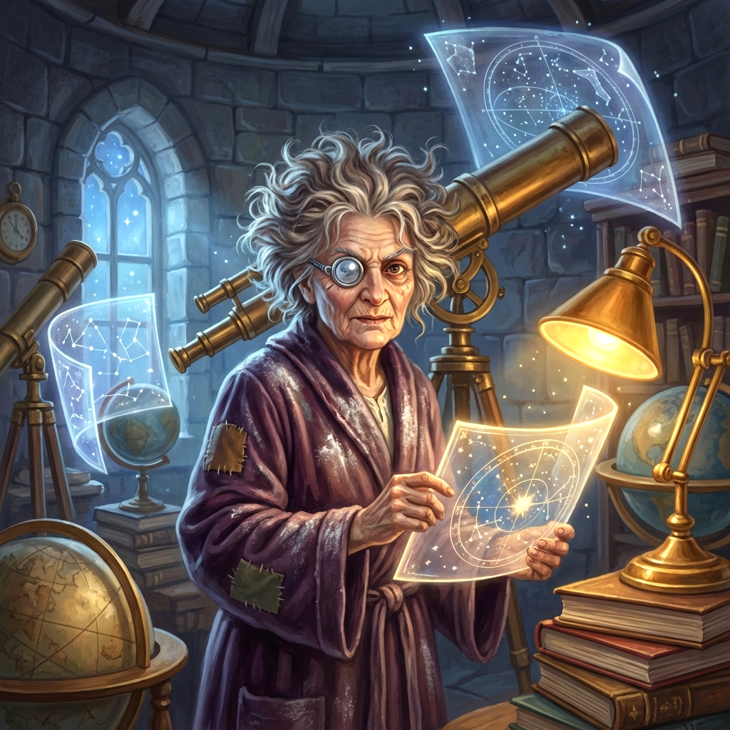 Professor Astrid Voss - The Constellation Keeper