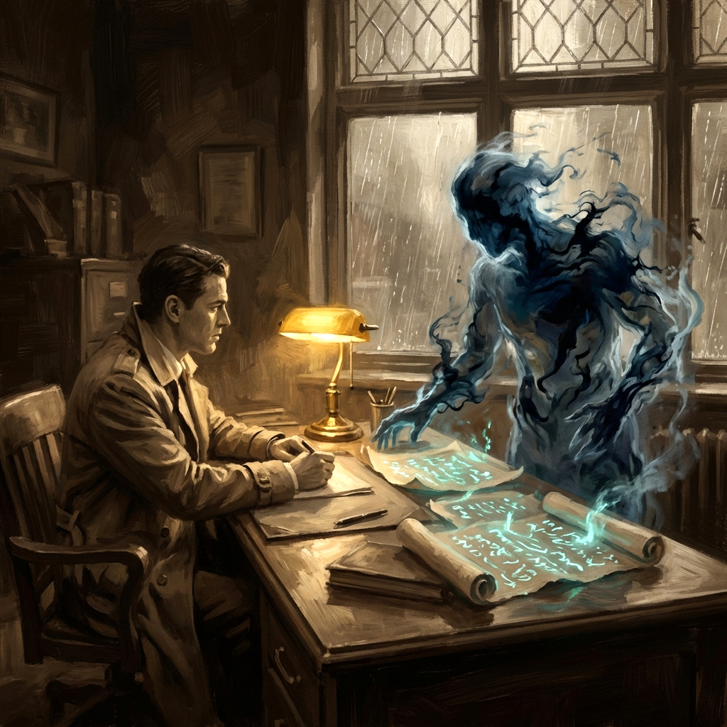 The Ink Broker — A Veiled Liuhai Adventure